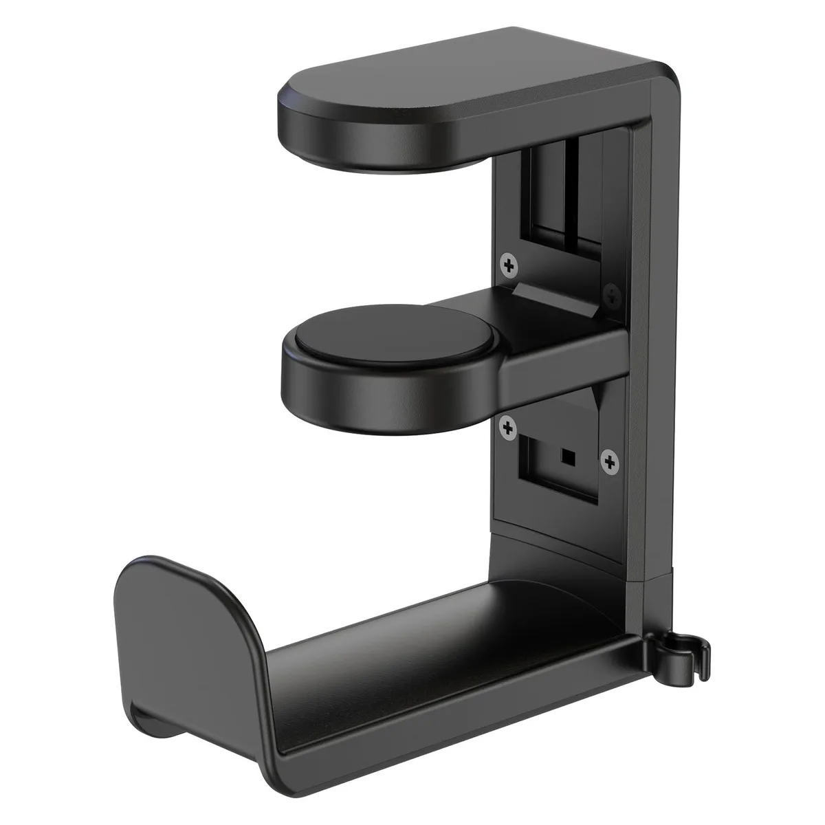  Logitech EMHPHOOK Headphone Stand Black 360° Swivel Clamp 10x4x11cm 130g — product photo