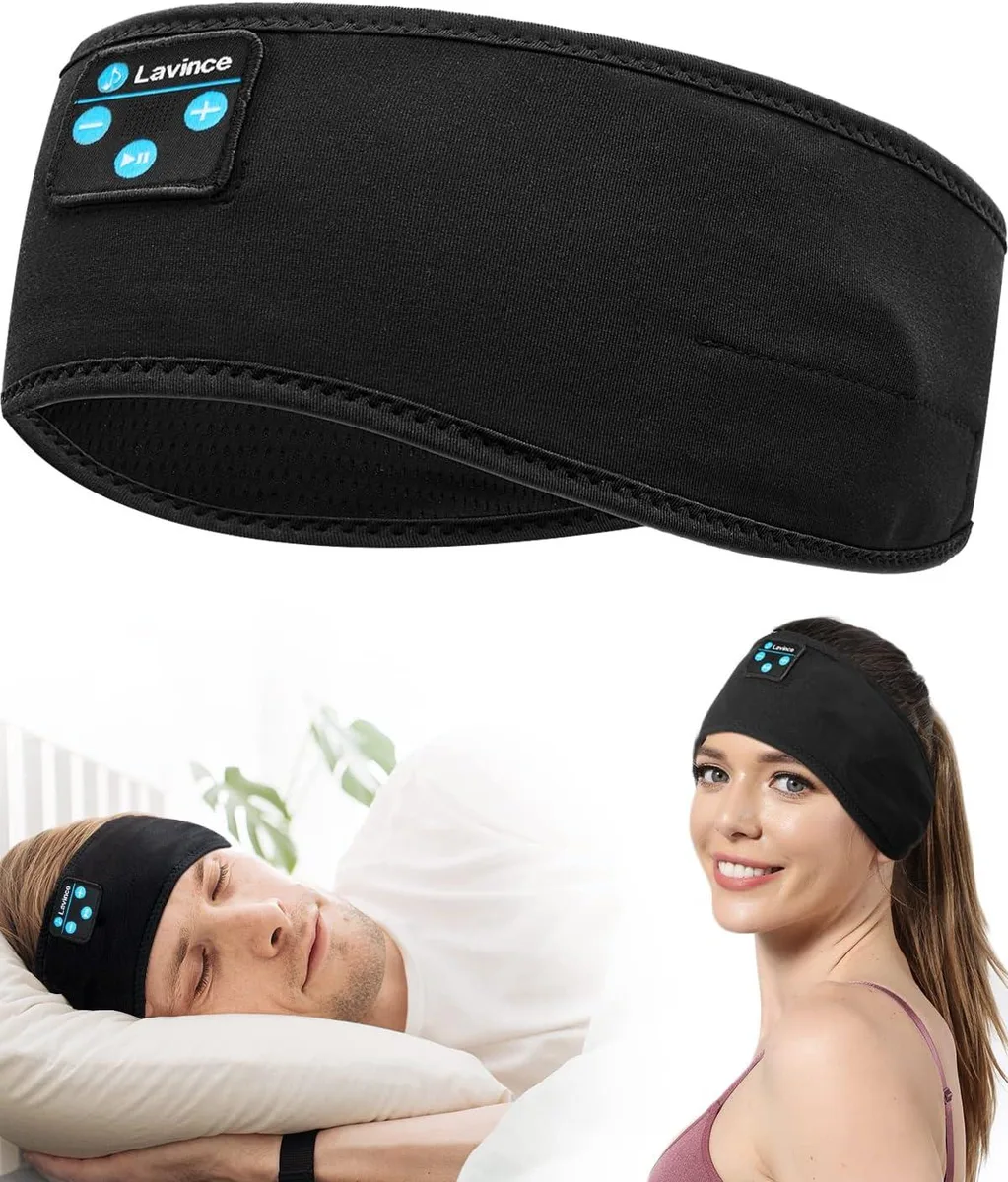 lelisten lelisten Sleep Headphones headband Bluetooth 10+ hours — product photo