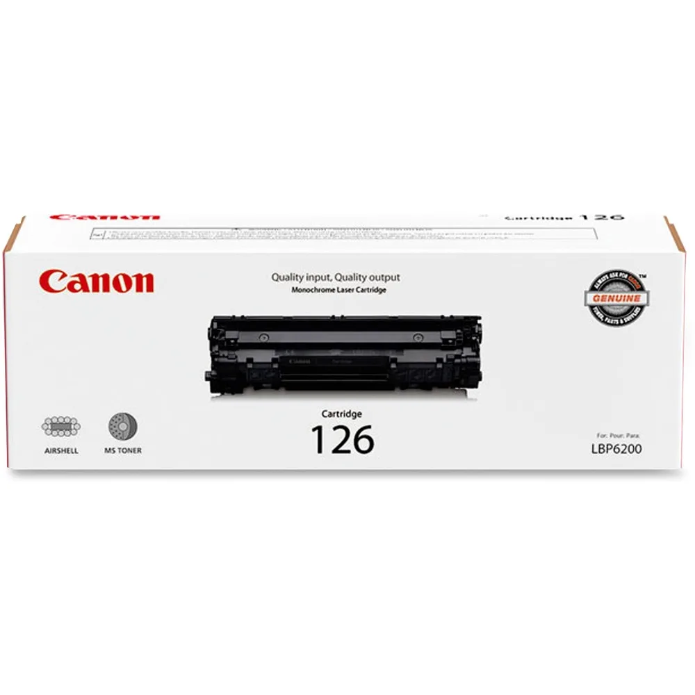 Canon Canon 3483B001 CRG 126 Black Toner Cartridge 2100 Pages — product photo