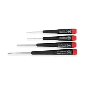 Wiha Tools Wiha Tools 26194 Phillips Nutdriver Set 4pcs #000 #00 #0 #1 40-60mm — product photo