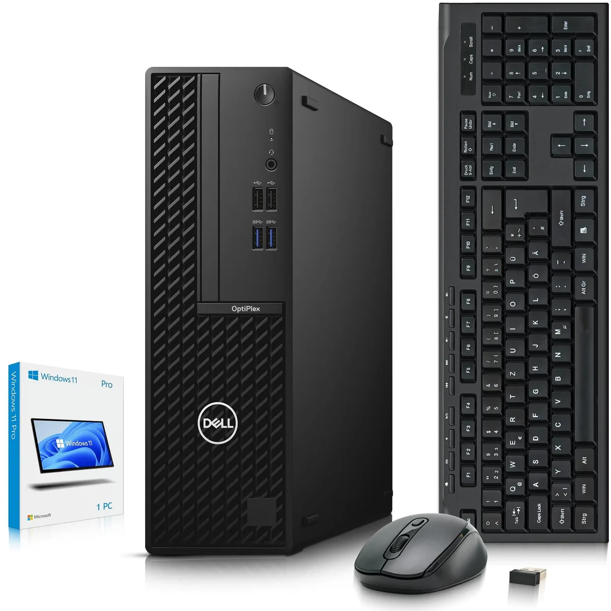 DELL DELL OptiPlex 3080 Small Form Factor desktop PC i5-10500 16GB DDR4 256GB SSD Windows 11 Pro — product photo