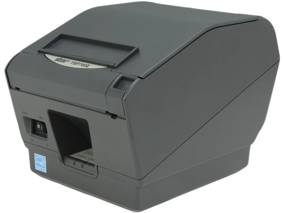 Star Micronics Star Micronics 39442511 TSP743IIU-24GRY receipt printer, USB, gray — product photo