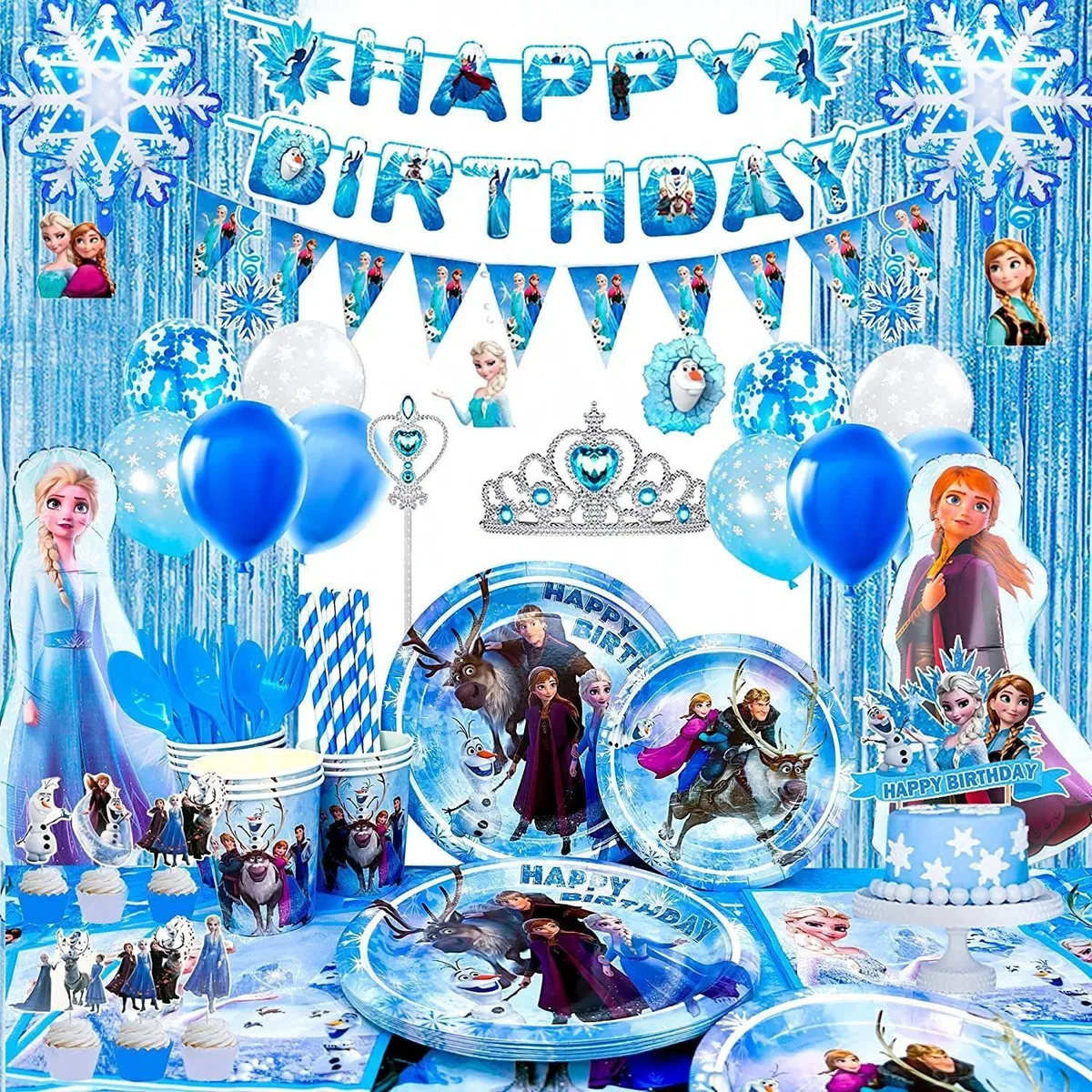 InBoxxarty InBoxxarty Frozen Party Supplies 135 Pcs Party Supply — product photo