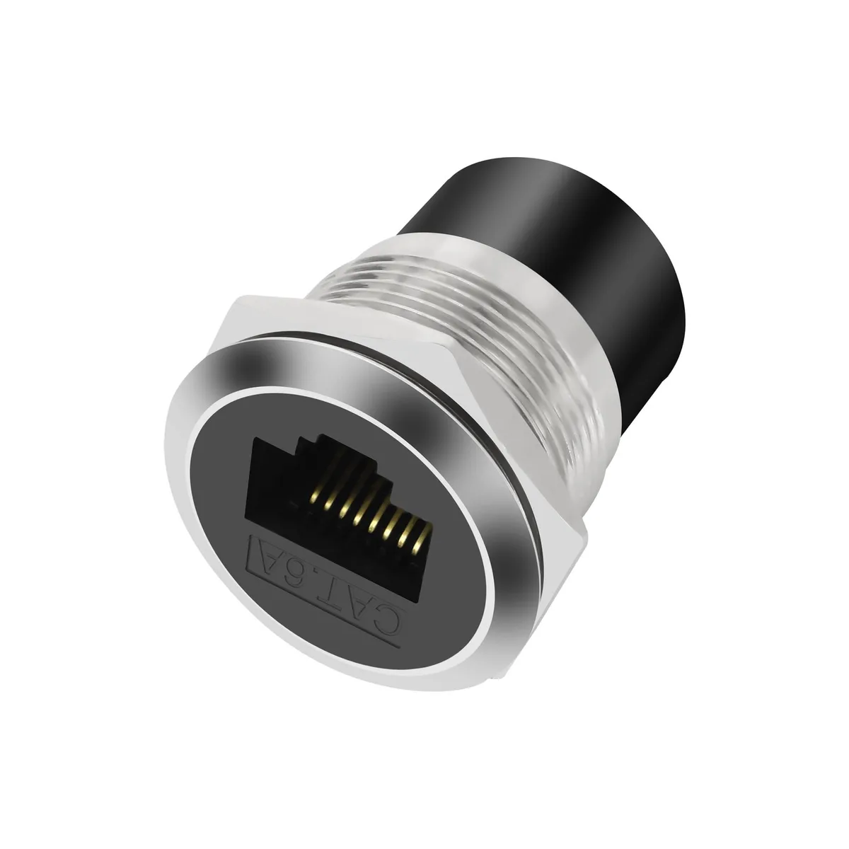  Zebra RJ4556 CAT6A Panel Mount Coupler Female-to-Female 30 AWG — product photo