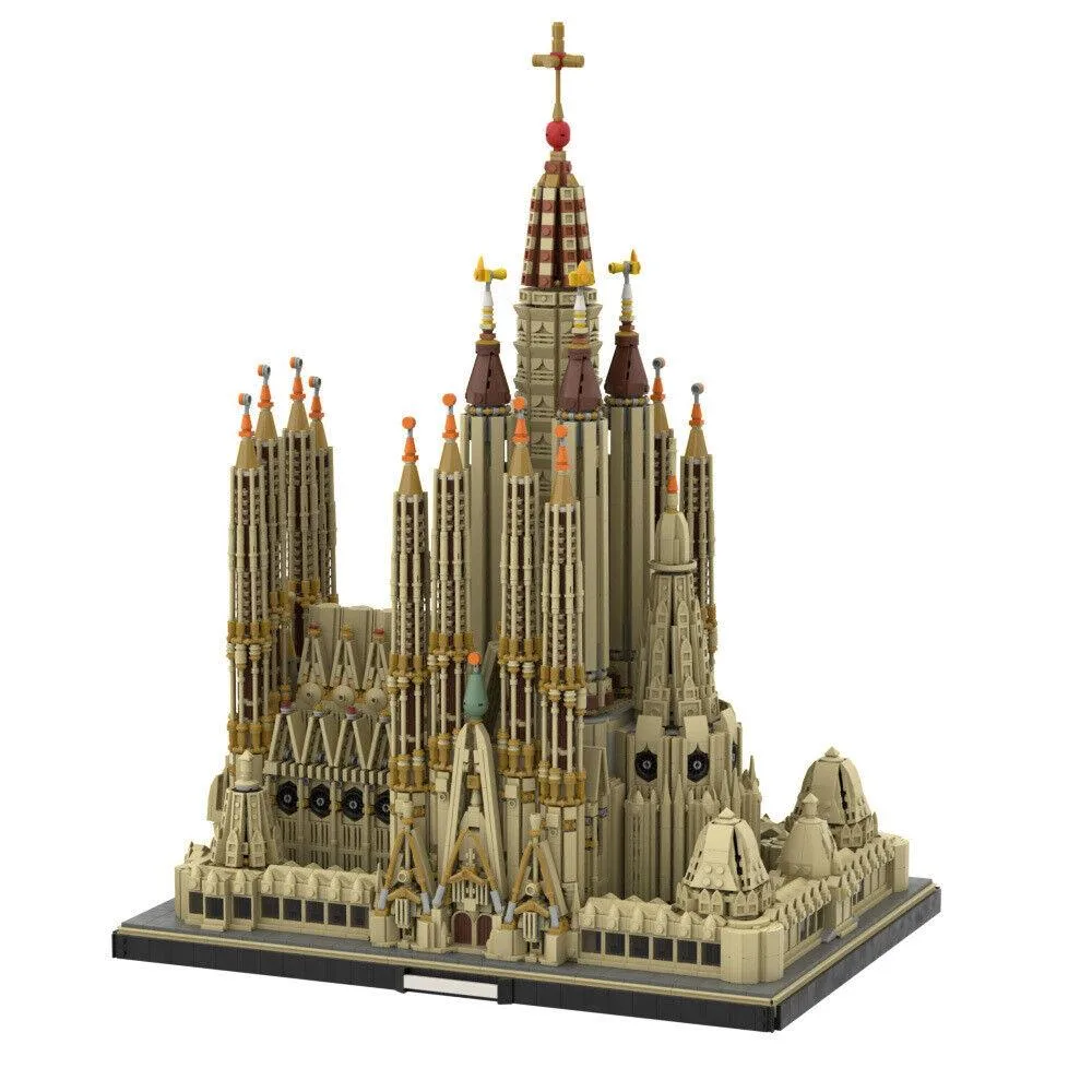 ZITIANYOUBUILD ZITIANYOUBUILD MOC-65795 Sagrada Familia Cathedral 10055 Pieces Building Set — product photo