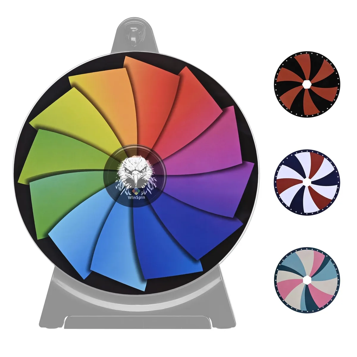 Yescom USA, Inc. Yescom USA, Inc. 35WPP-12GH-4F 12" Prize Wheel Template Set of 4 — product photo