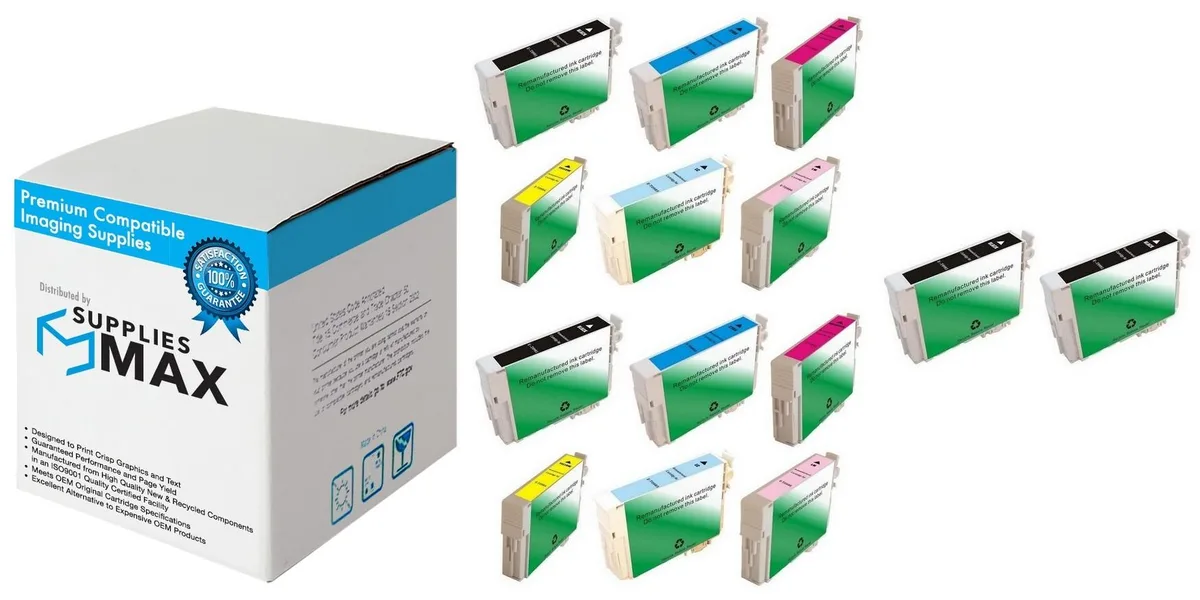 SuppliesMax SuppliesMax Inkjet Combo Pack 4BK 2CMY LC LM T098120-4B2CS — product photo