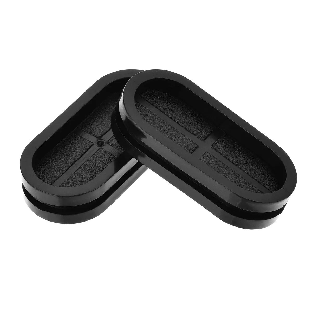 Unique-Bargains Unique-Bargains Oval Rubber Grommet Double-Sided 44 x 20 mm 4pcs — product photo