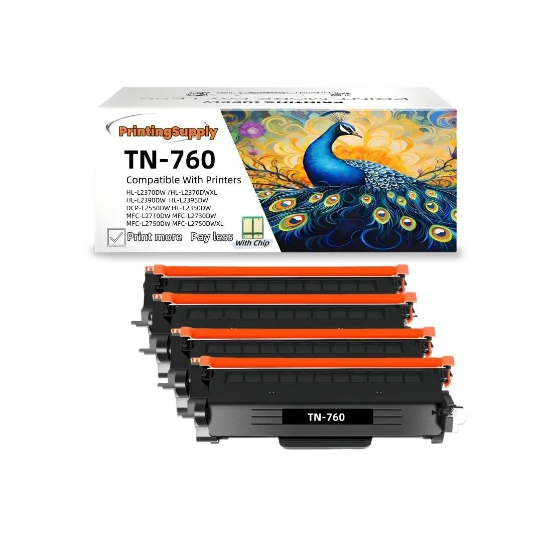 Aster Graphics Inc Aster Graphics Inc TN760 High Yield Black Toner Cartridge 3000 Pages — product photo