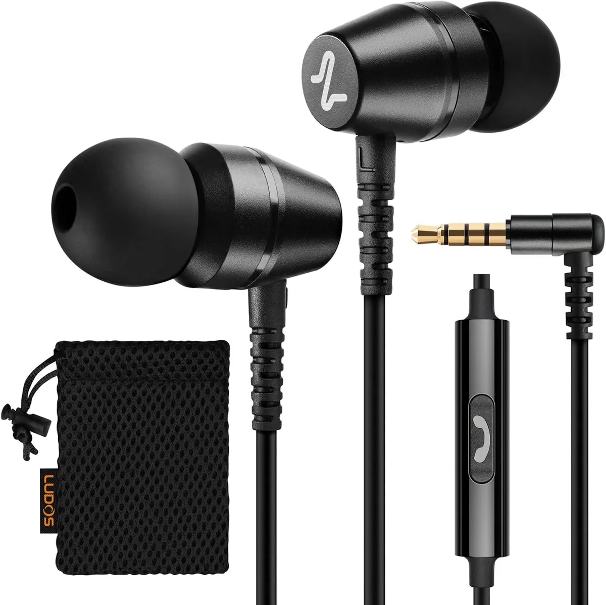 MAONO MAONO OMNITONE Wired Earbuds 3.5 mm Jack 4.2 ft Cable — product photo