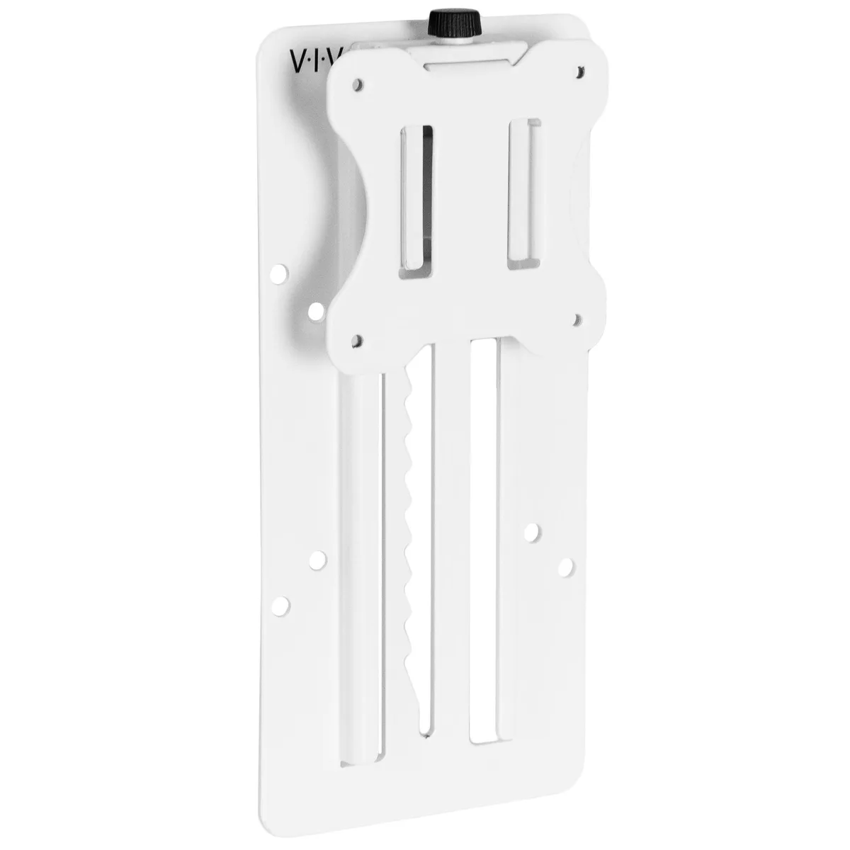 VIVO VIVO White Height Adjustable VESA Adapter Bracket Kit 13-27" 75x75 100x100 17.6 lbs — product photo