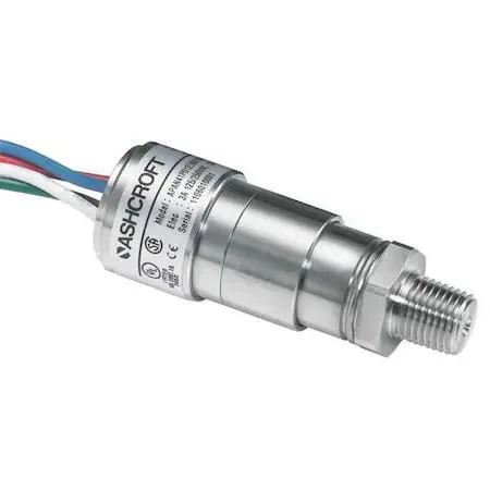 Stainless steel pressure switch with 12-inch wire leads