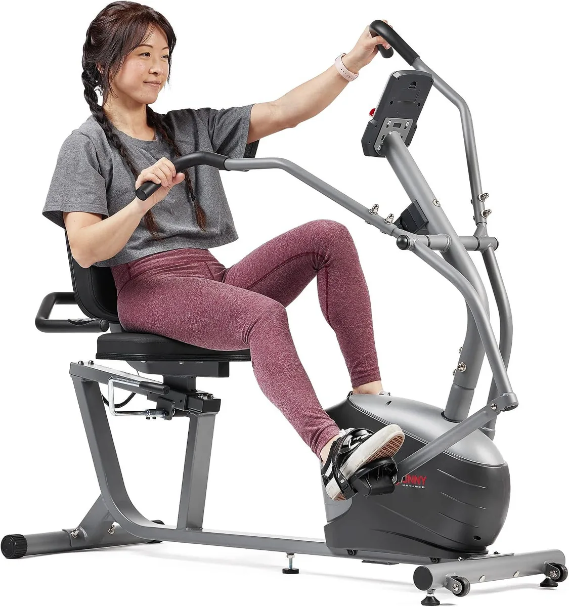 TAURKENAM TAURKENAM Smart Recumbent Bike weight training — product photo