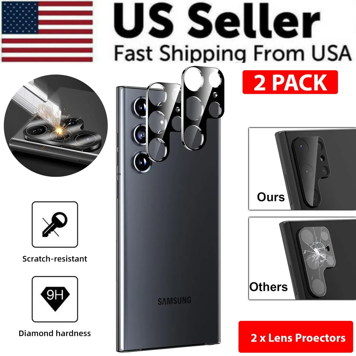 The Perfect Part The Perfect Part 22-pack Screen Protector Accessory for Samsung S22 S23 S24 — product photo