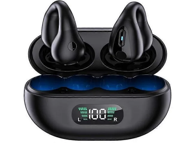 LORDWORLD LORDWORLD 5.3 Wireless Open Ear Clip Headphones Black — product photo