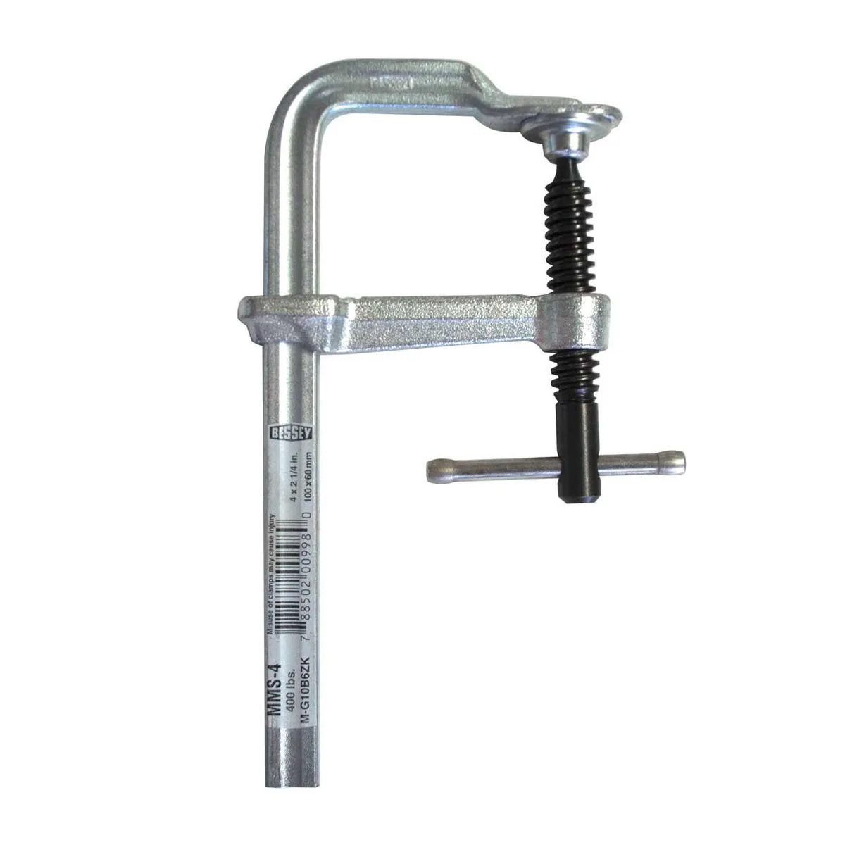 Bessey Tools Bessey Tools MMS-4 4 in Bar Clamp Steel Handle 2.25 in Throat Depth — product photo