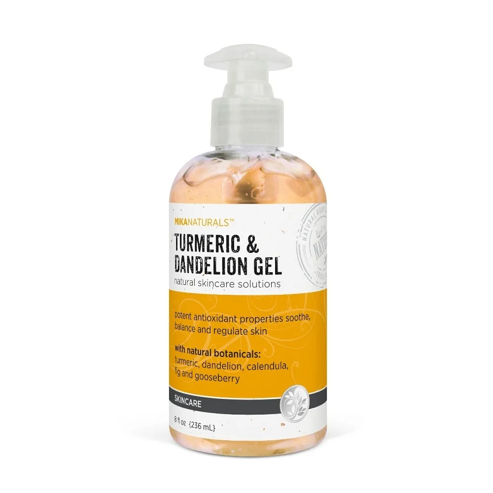 Mika Concepts Mika Concepts Turmeric and Dandelion Gel 8 oz — product photo