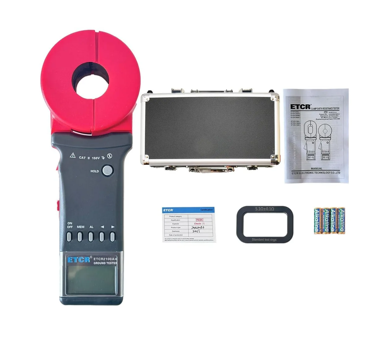 ETCR ETCR 2100A+ Digital Clamp Ground Resistance Tester 0.01-200 — product photo