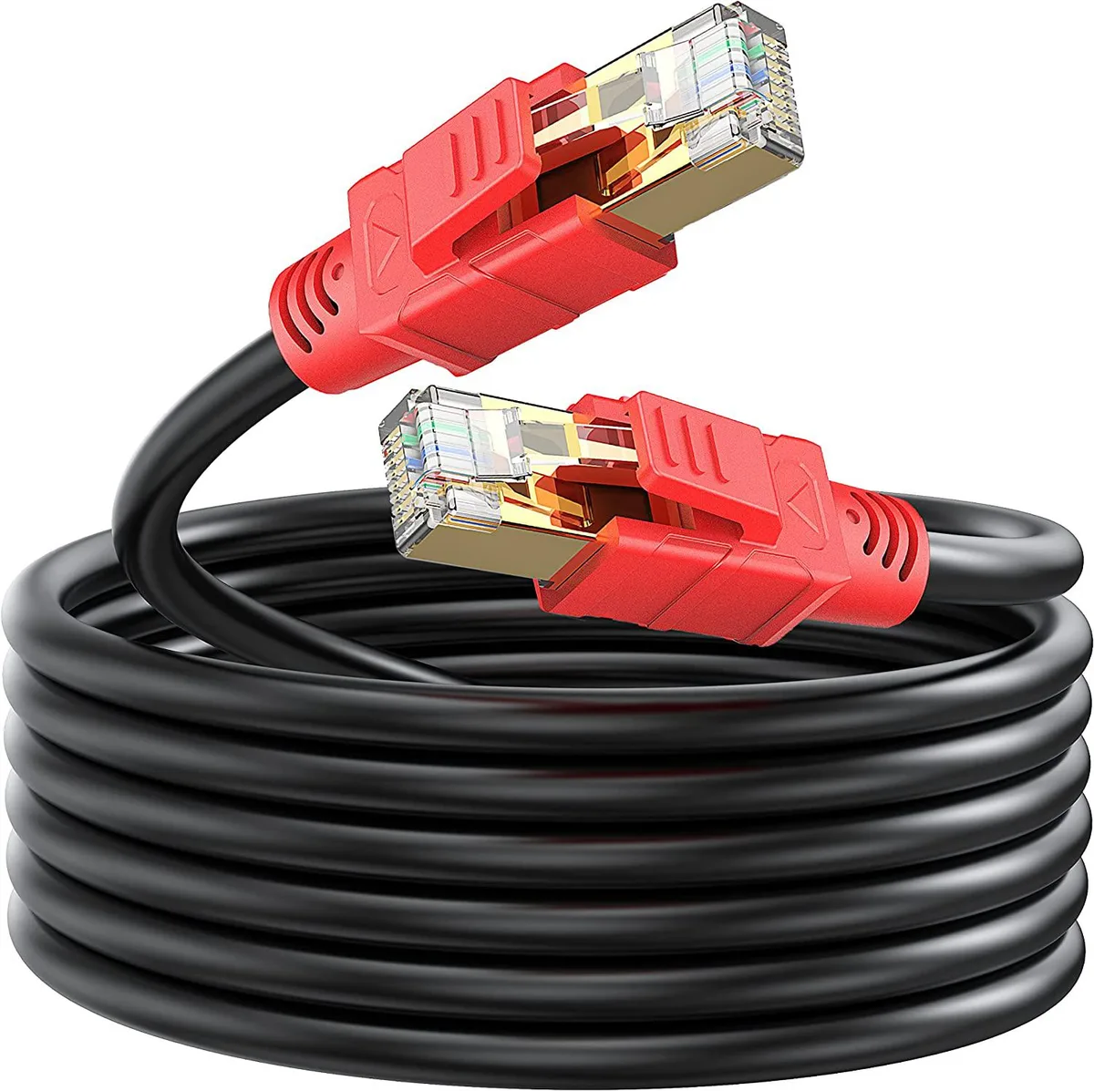 CELUX CELUX Cat 8 Network Ethernet Cable 50 FT 26AWG 40Gbps 2000MHz SFTP — product photo