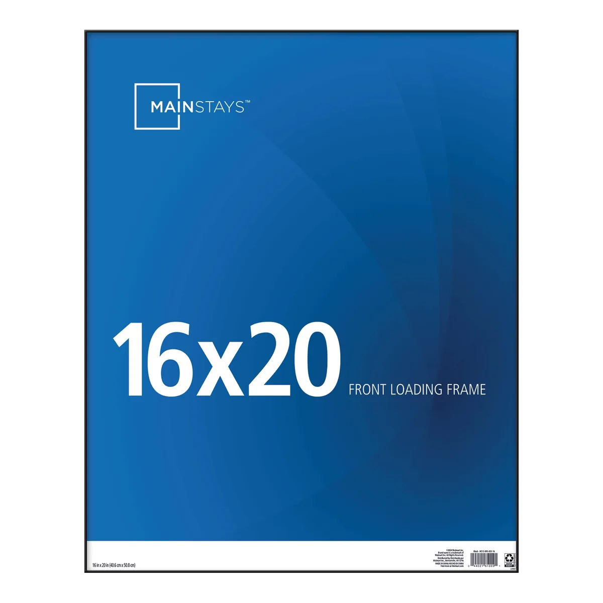 Mainstays Mainstays 16 x 20 Front-Loading Picture Frame Black — product photo