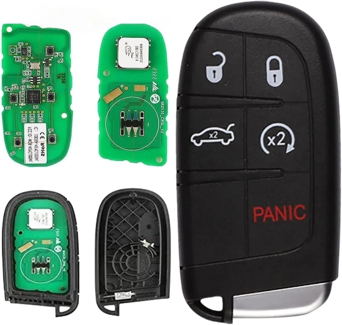 TAURKENAM TAURKENAM IK-YCR5TPR 5-Button Smart Key 315/415 MHz car electronics accessory — product photo