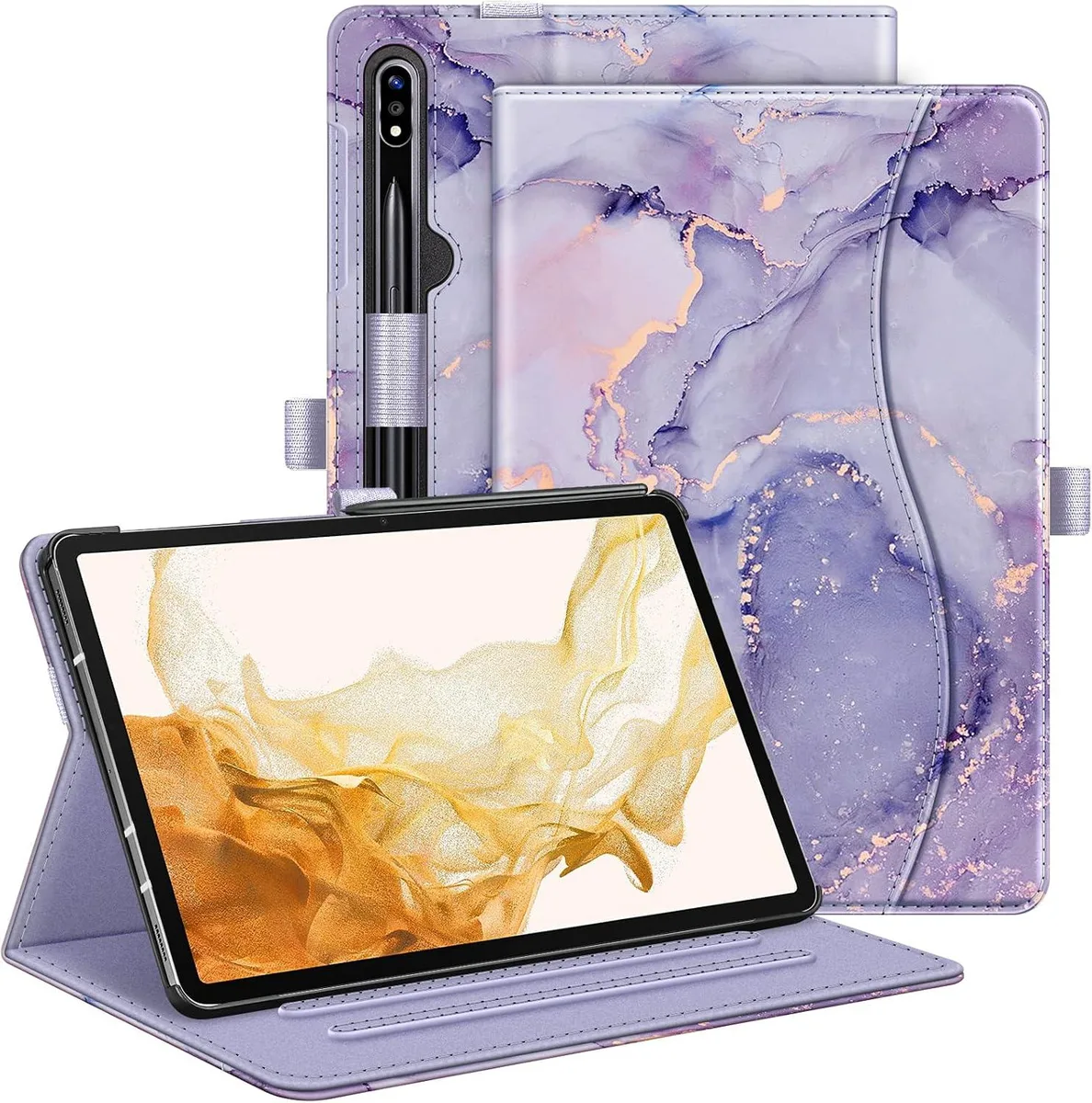 Kootion Kootion SM-X820/SM-X826B/SM-X828 laptop case 12.4 inch Lilac Purple — product photo