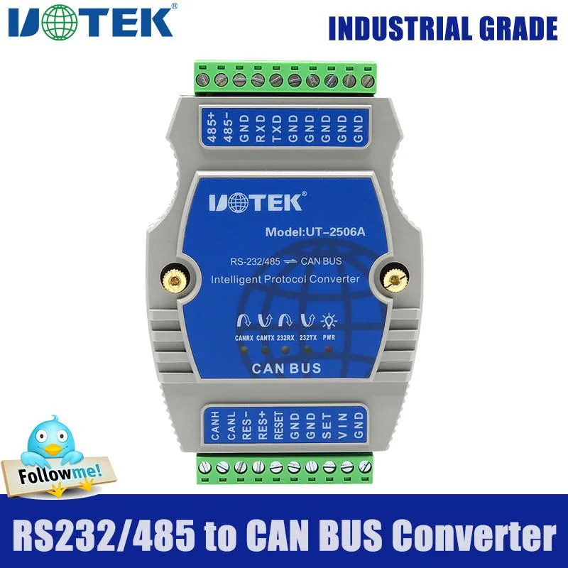 UOTEK UOTEK UT-2506A RS232 RS485 to CANbus Converter — product photo