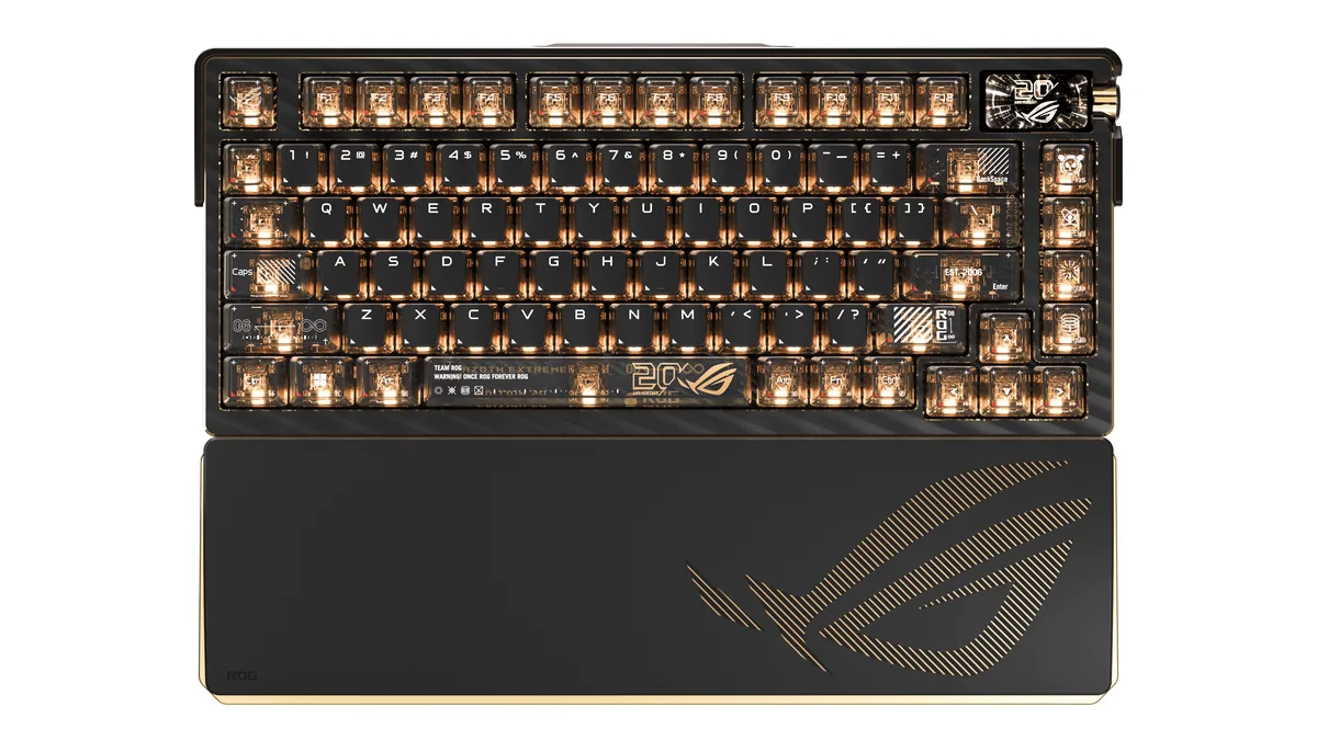 ASUS ASUS 90MP04VF-BKAA20 ROG 20th Edition Azoth Extreme gaming keyboard — product photo