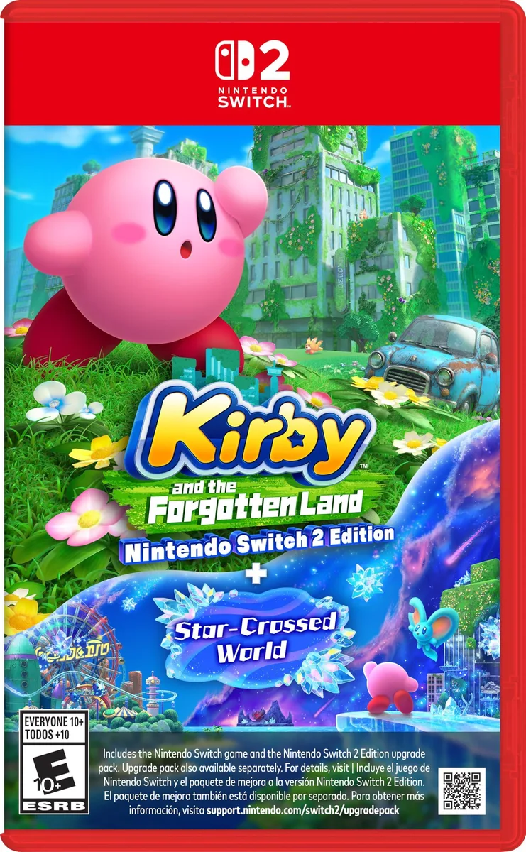 Nintendo Nintendo 121526 Kirby and the Forgotten Land Nintendo Switch 2 Edition nintendo switch video game — product photo