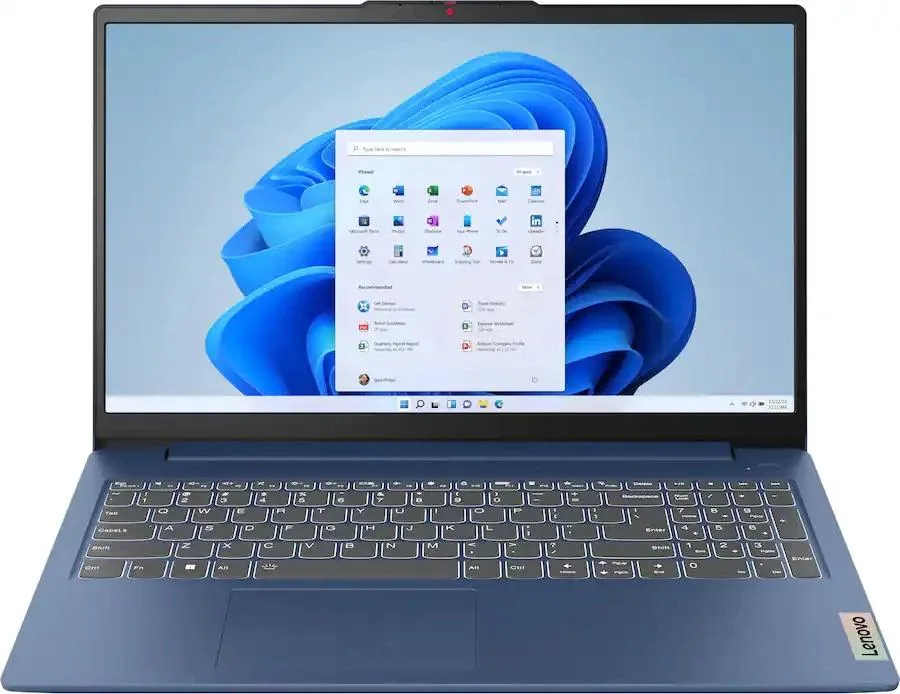 Lenovo Lenovo IdeaPad Slim 3 15.6" AMD Ryzen 5 40 8GB 512GB business laptop — product photo