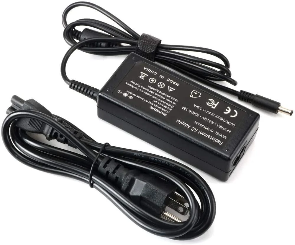 myVolts myVolts 65W 19.5V 3.34A AC Adapter 4.5mm Dell Inspiron — product photo