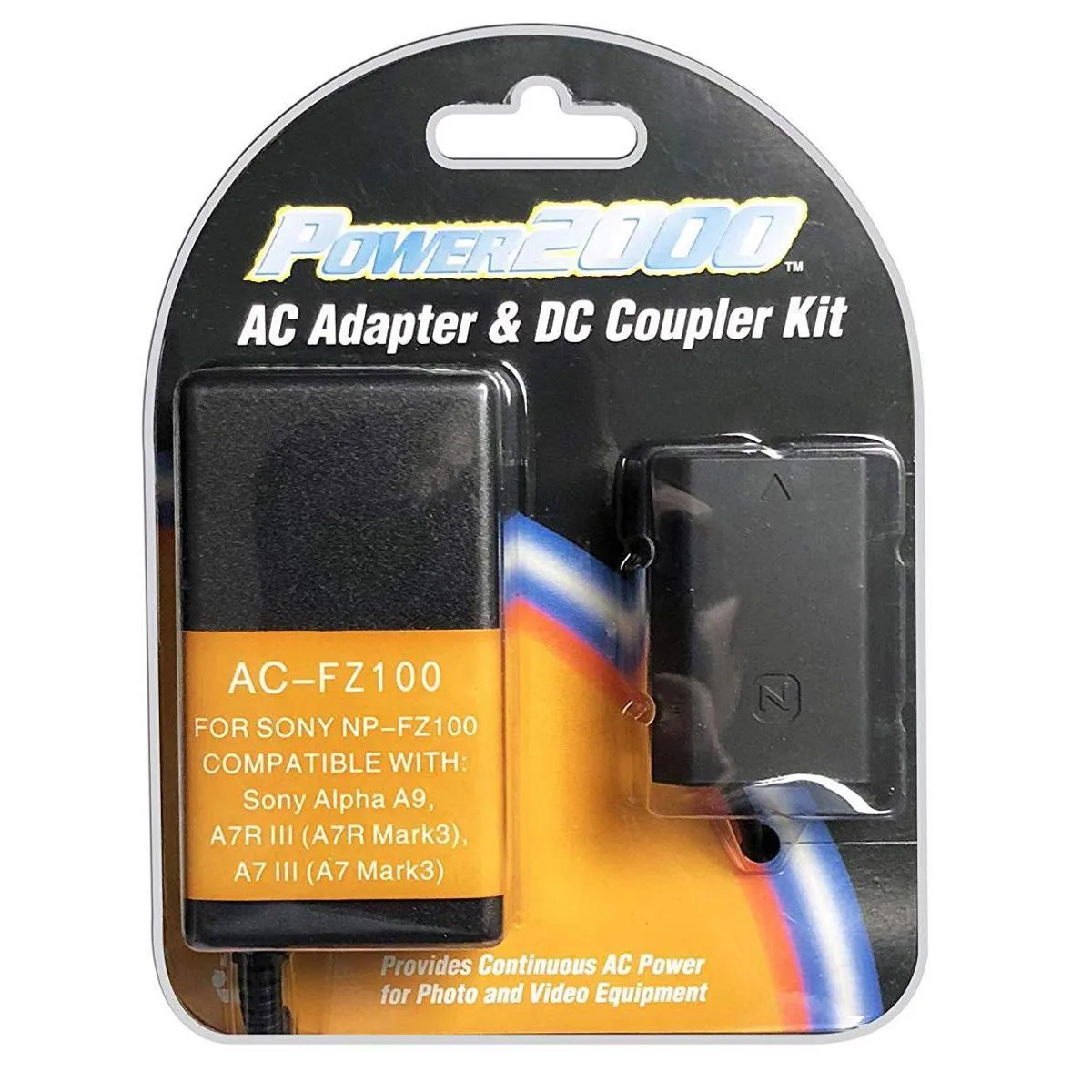 Vidpro Vidpro ACFZ100 DC Coupler &amp; Power Supply for Sony NP-FZ100 — product photo