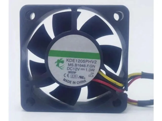 TSUJ TSUJ 2 in 1 accessory for KDE1205PHV2 12V 0.06A 1.0W 50X50X15MM 3-Wire Cooling Fan — product photo
