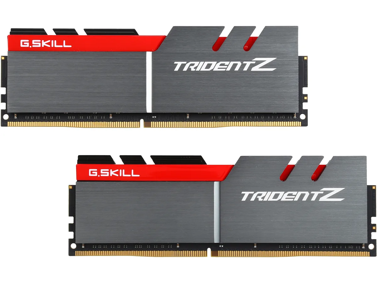 G.SKILL G.SKILL F4-3200C14D-32GTZ TridentZ 32GB (2 x 16GB) DDR4 3200 CL14 desktop RAM — product photo