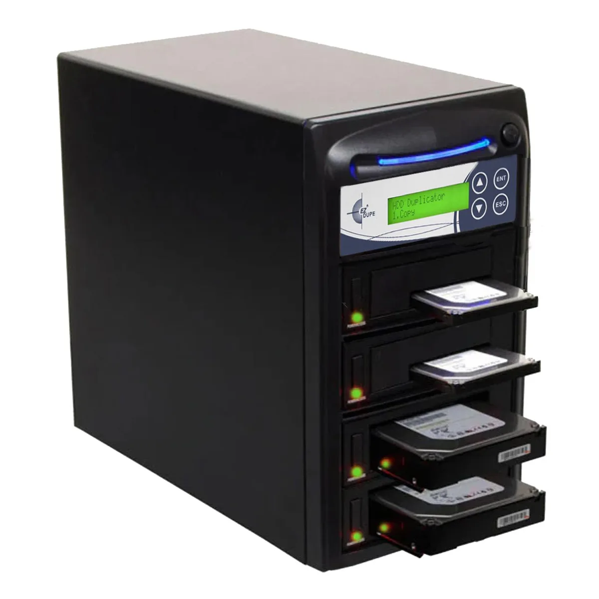 EZ Dupe, Inc. EZ Dupe, Inc. HD Leopardo H03PROHEB 1-to-3 SATA duplicator — product photo