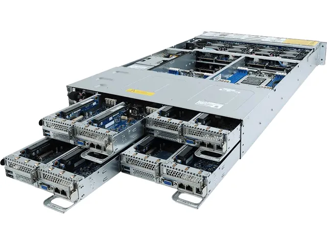 GIGABYTE GIGABYTE H262-Z61 2U 4-Node Barebone Server 24-Bay — product photo