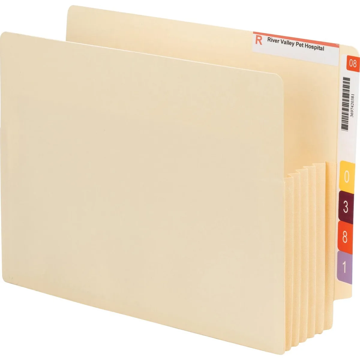 Smead Smead 75175 File Pocket 5.25in Expansion Letter Manila 10/Box — product photo