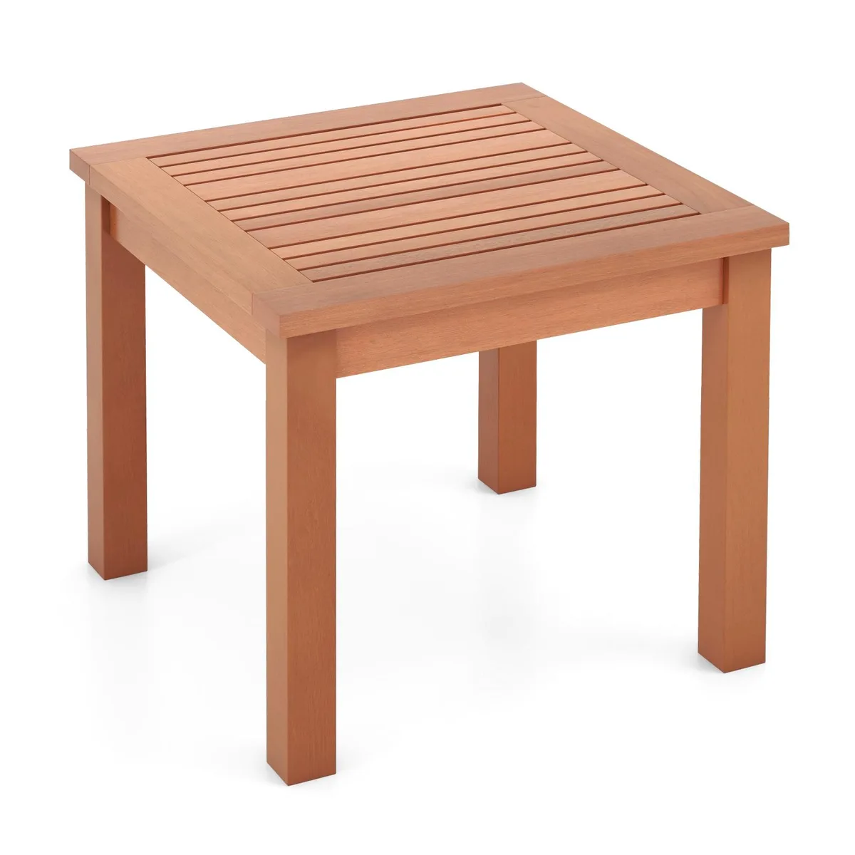 SlickBlue SlickBlue Square End Adirondack Side Table Orange 18" x 18" x 16 — product photo