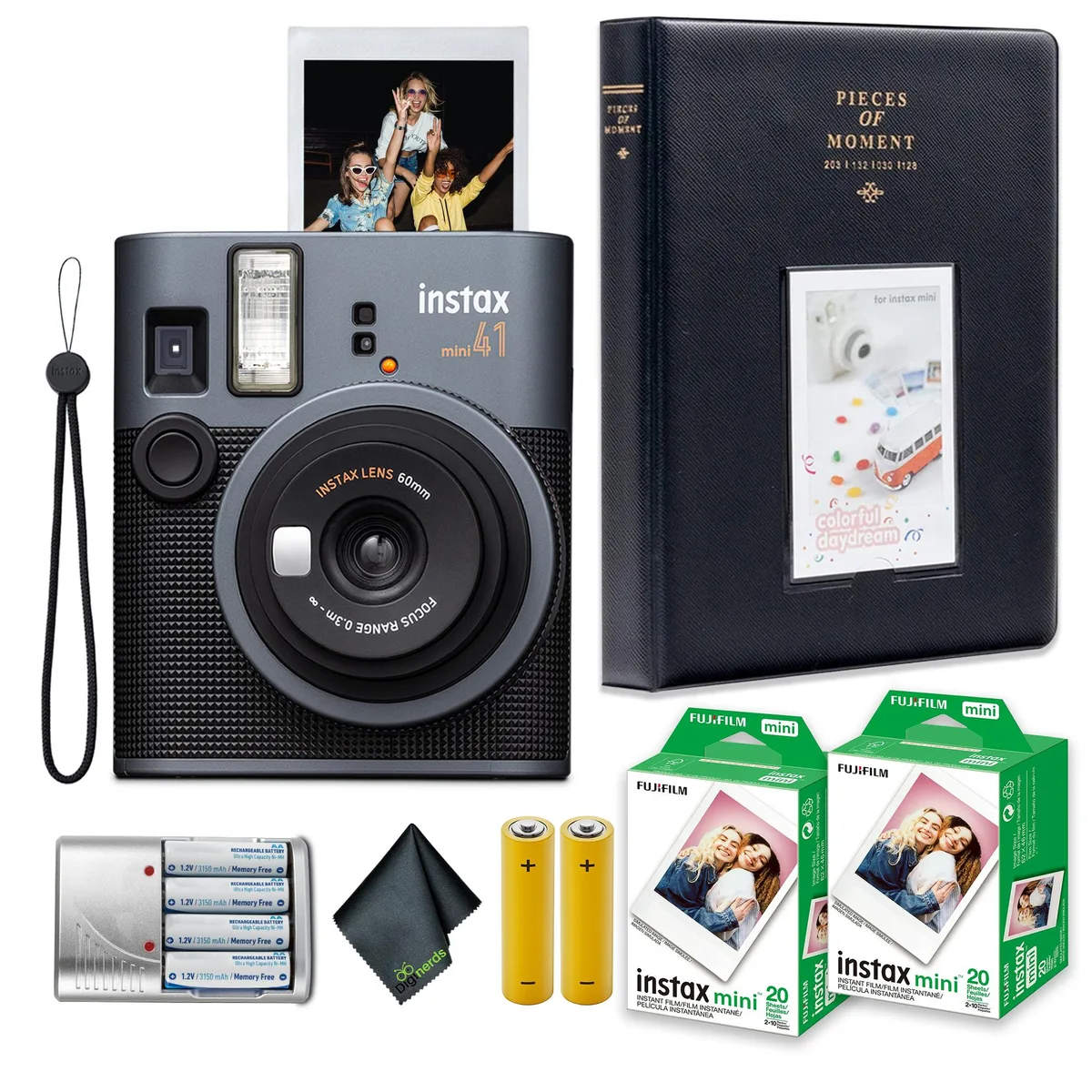 FUJIFILM FUJIFILM Instax Mini 41 Instant Film Camera + 40 Sheets — product photo
