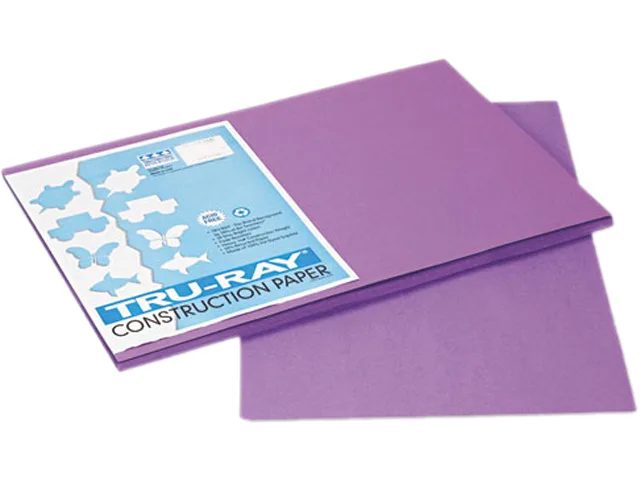 Pacon Pacon 103041 Construction Paper 76 lb 12 x 18 Violet 50 Sheets — product photo