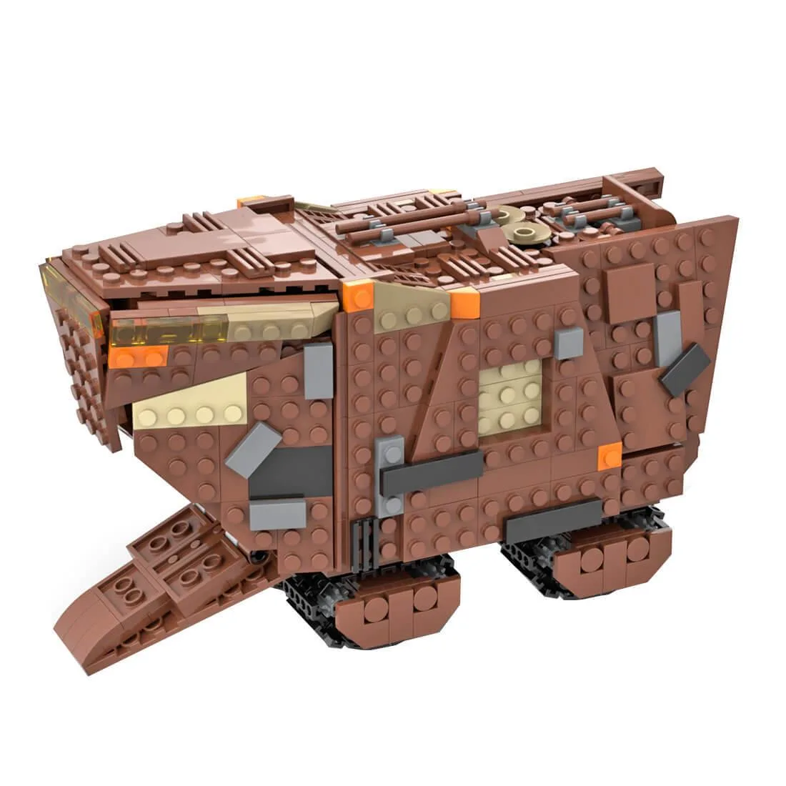 ZITIANYOUBUILD ZITIANYOUBUILD MOC-51724 Space War Desert Creeper Vehicle Building Set — product photo