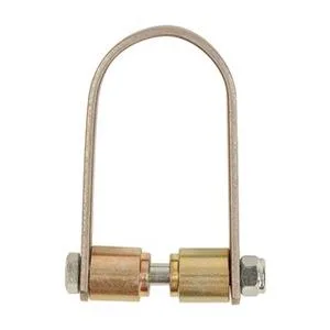 Stainless steel cab mount bracket for Nano-Lok lanyard