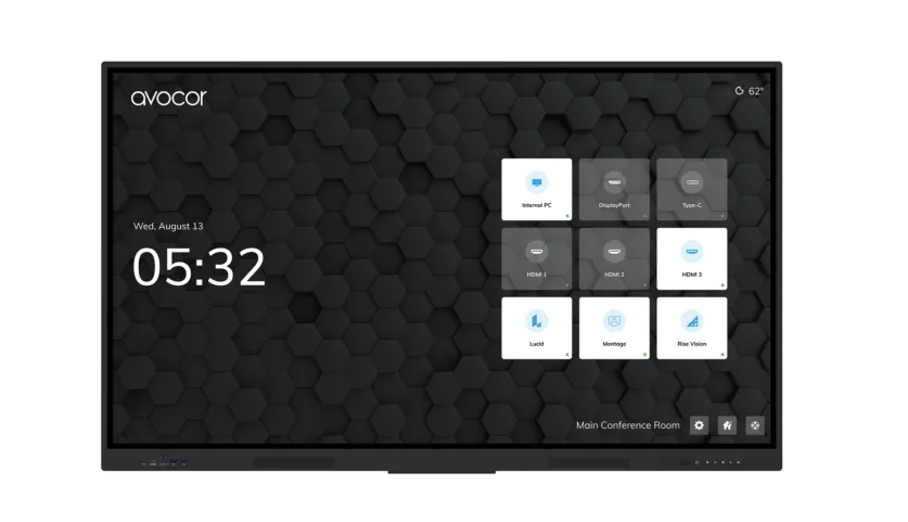 Avocor Avocor AVE-8650 86" 4K touchscreen commercial display — product photo