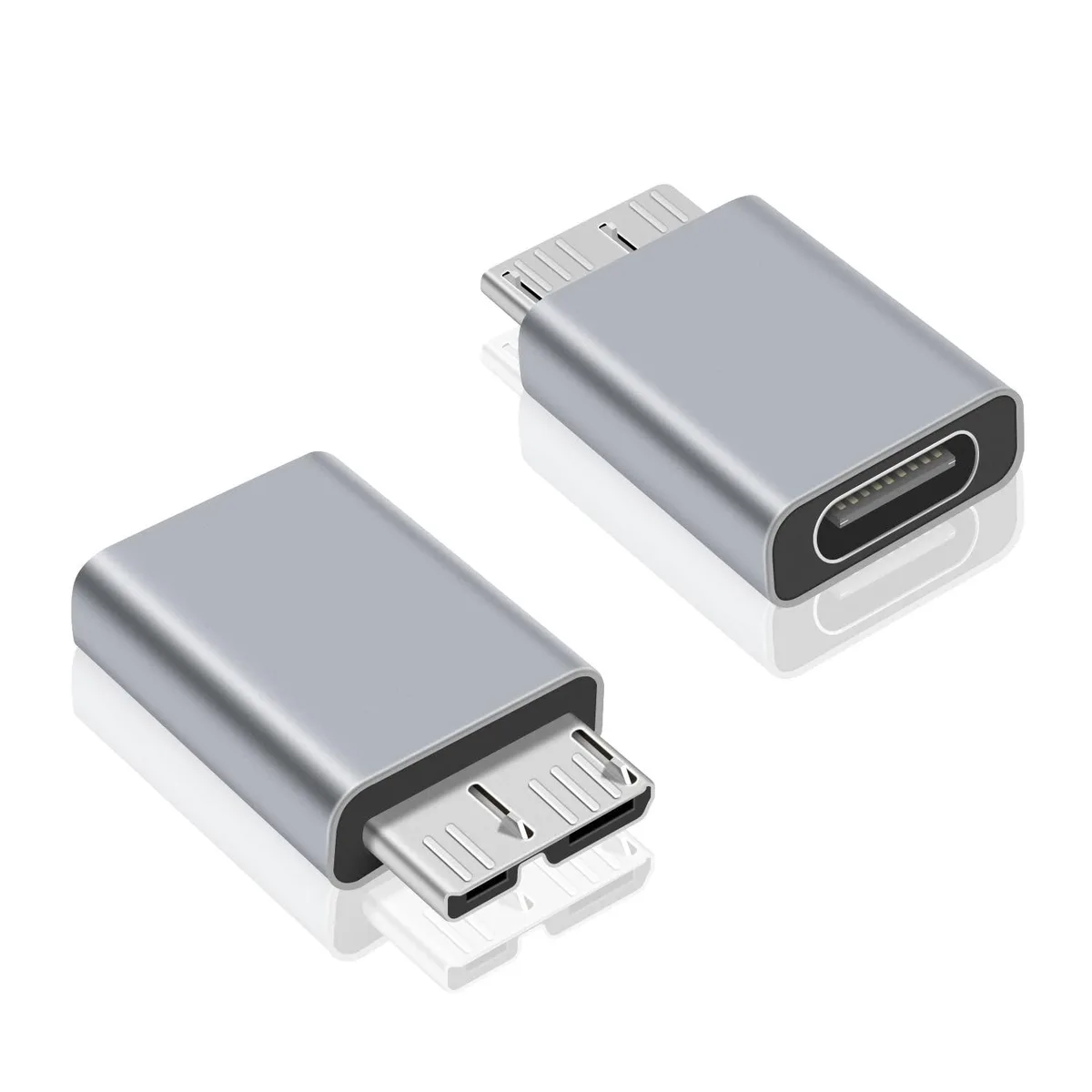 Vszerda Vszerda USB-C to Micro-B adapter 2-pack 5Gbps 15W — product photo