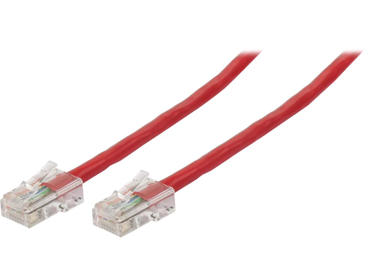 Belkin Belkin A3L791-07-RED 7 ft Cat 5e network ethernet cable red — product photo