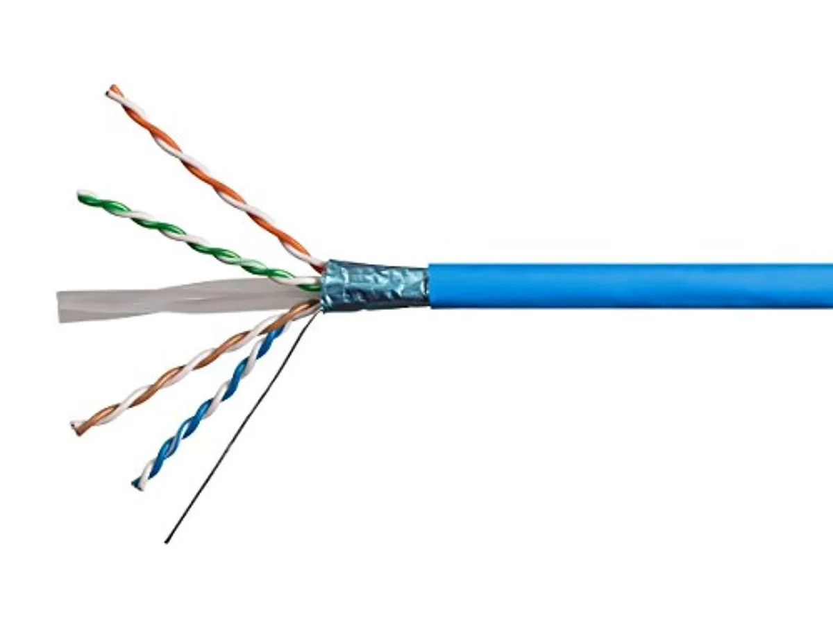 Monoprice Inc. Monoprice 118608 Cat6 550MHz STP CMR 23AWG 304.8m Blue — product photo