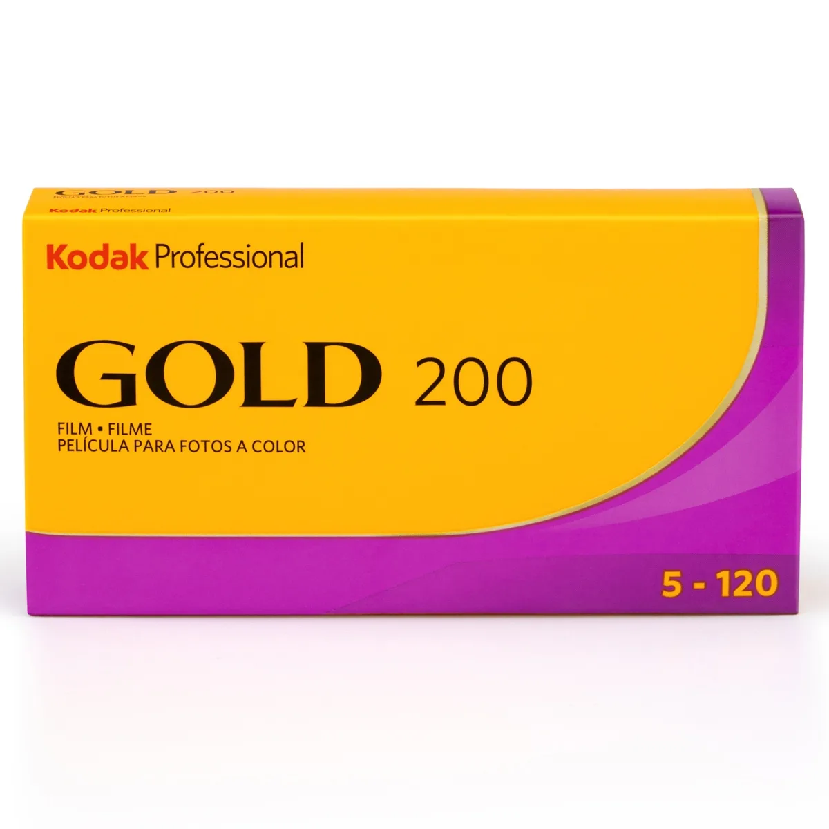 Kodak Kodak Gold 200 120 Color Negative Film 5-Pack — product photo