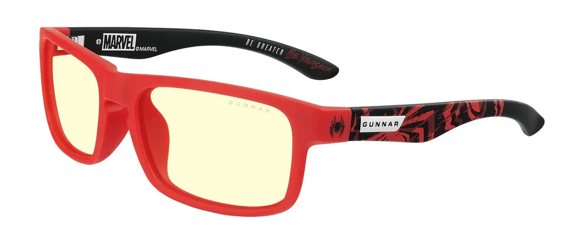 Gunnar Optiks, LLC. Gunnar Enigma Spider-Man Miles Morales Edition computer glass 12201 — product photo