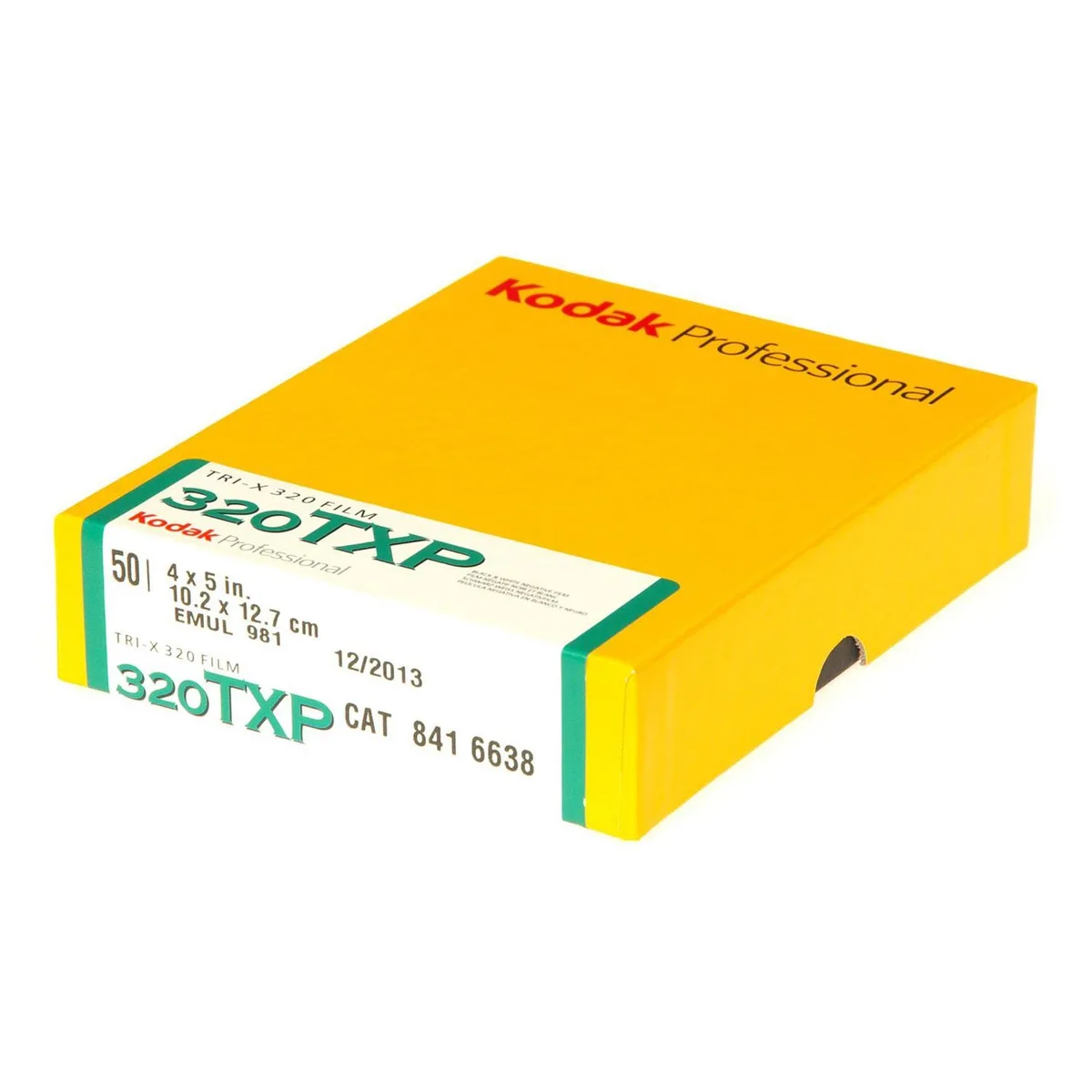 Kodak Kodak TXP Tri-X 320 B&amp;W Negative Film 4x5in 50 Sheets — product photo