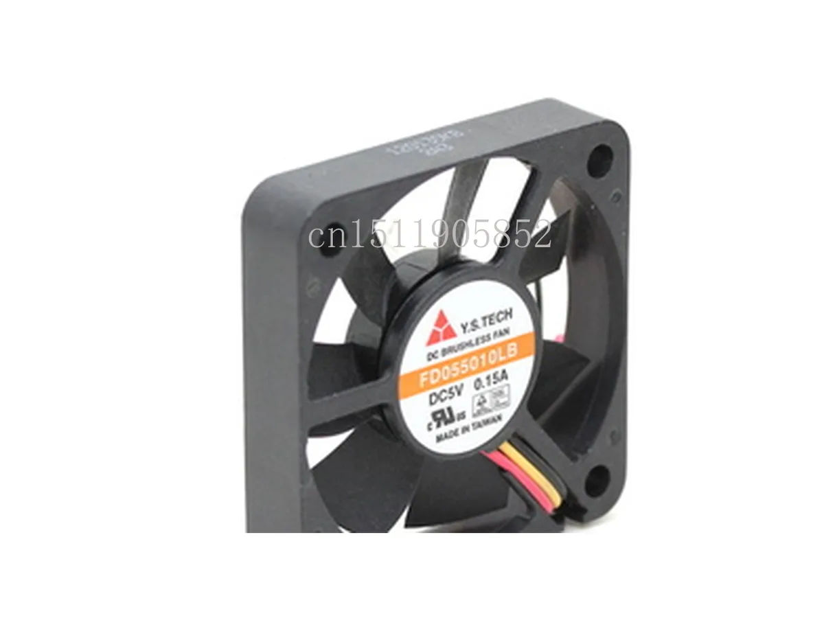 Fans Fans FD055010LB 5 V .15 A 5010 3-line case fan — product photo